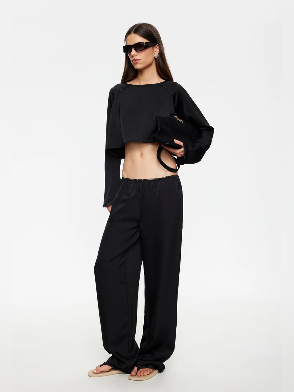 Lioness In Bloom Pant | noir A4 - Picture 4 of 6